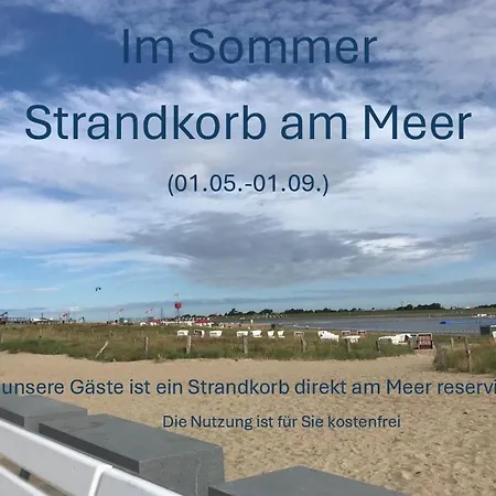 Ritthoff Perlebucht - Mit Strandkorb Am Und Kostenloser Eintritt Ins Schwimmbad Apartment *