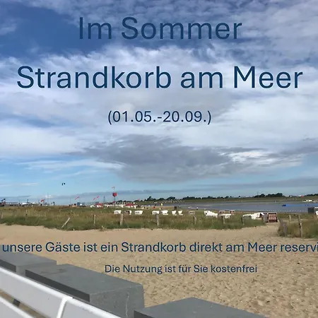Апартаменты Ritthoff Perlebucht - Mit Strandkorb Am Und Kostenloser Eintritt Ins Schwimmbad *